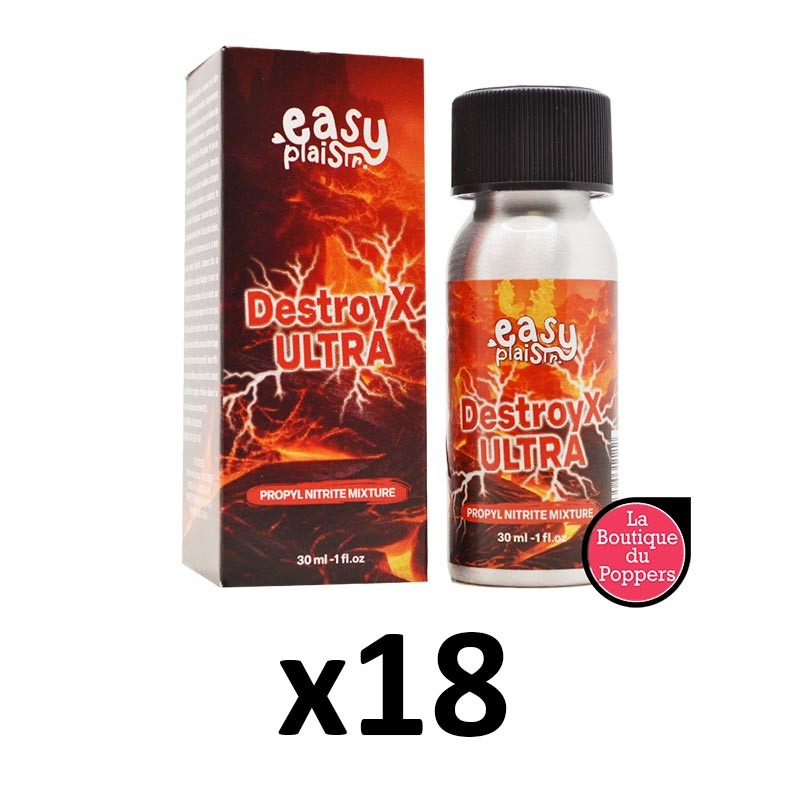 Poppers Easyplaisir DestroyX Ultra 30ml x18